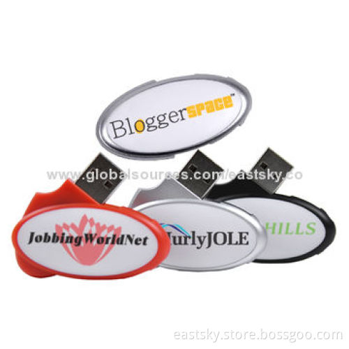 Twist Promotional Thumb Drive, Fashionable Swivel Design and High Speed, OEM Services are ProvidedNew